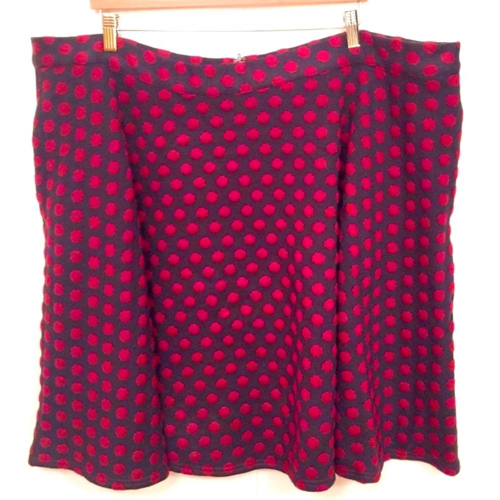 ModCloth Dotted Skirt EUC size 3x !!!
